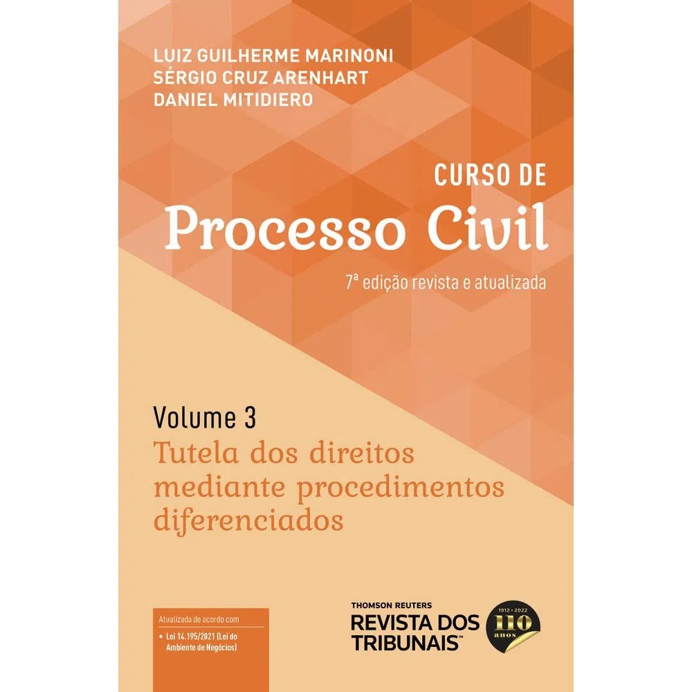 Curso de Processo Civil Volume 3 - 7° Edição